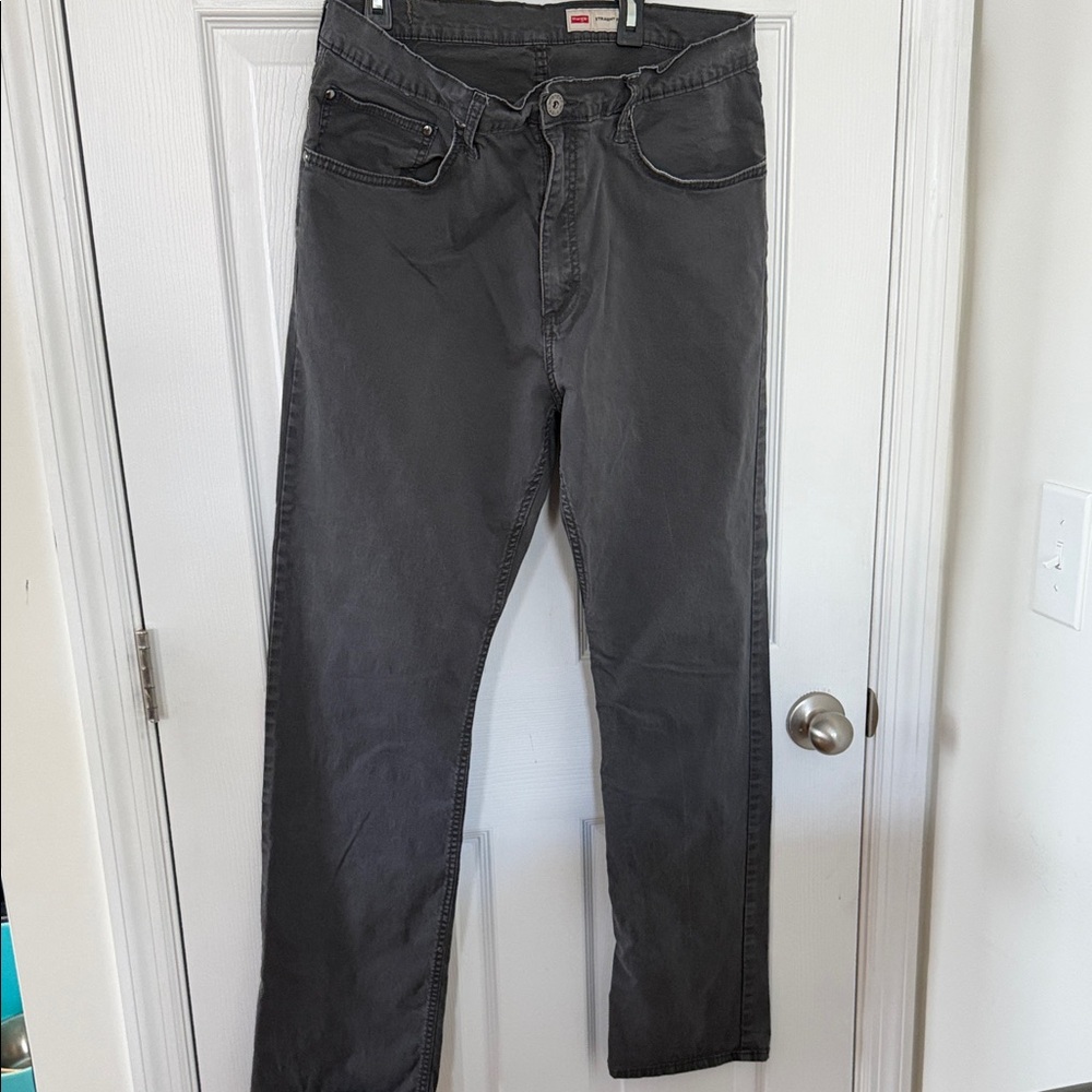 Levi's Dark Gray Straight Men's Jeans